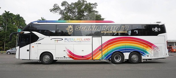 Rute Bus Putra Pelangi