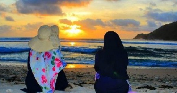 Senja Pantai Indrayanti