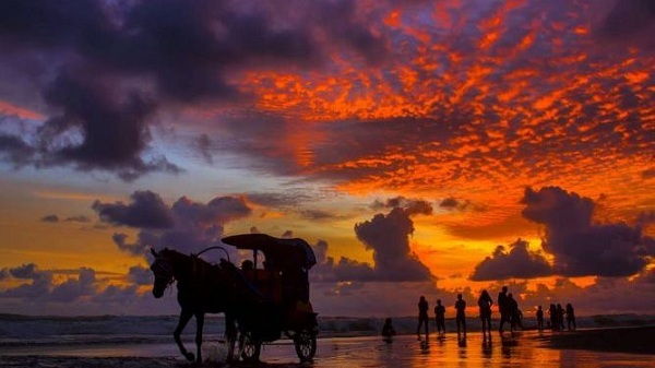 Sunset Pantai Parangtritis