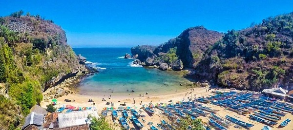 70 Tempat Wisata Gunung Kidul Terbaru Paling Hits Pantai Ngrenehan