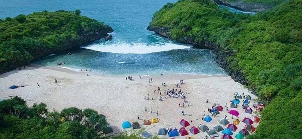 70 Tempat Wisata Gunung Kidul Terbaru Paling Hits Pantai Sedahan
