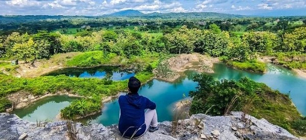 70 Tempat Wisata Gunung Kidul Terbaru Paling Hits Telaga Biru Semin